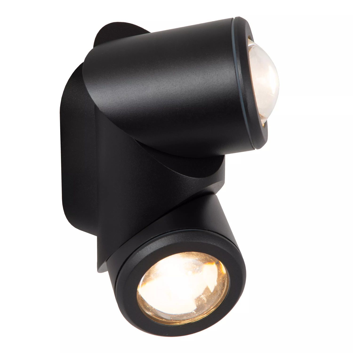 LED Wandstrahler Aluminium 2-flammig IP65 verstellbar Beleuchtung, Lampe, Licht, Fön, Elektrisches Gerät