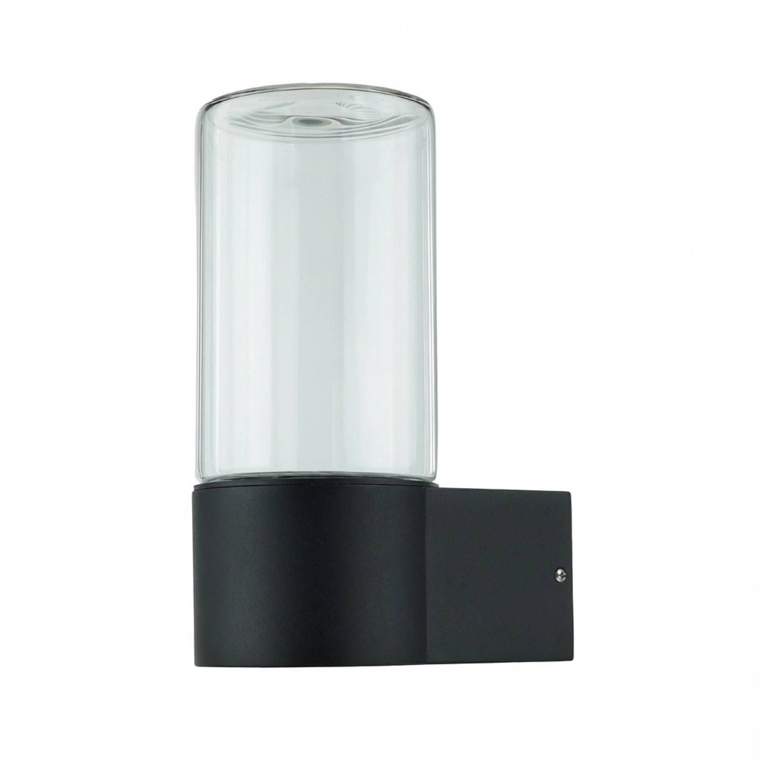 Glaskuppel, Lampe, Vitrinenspots, LED, Schwarz