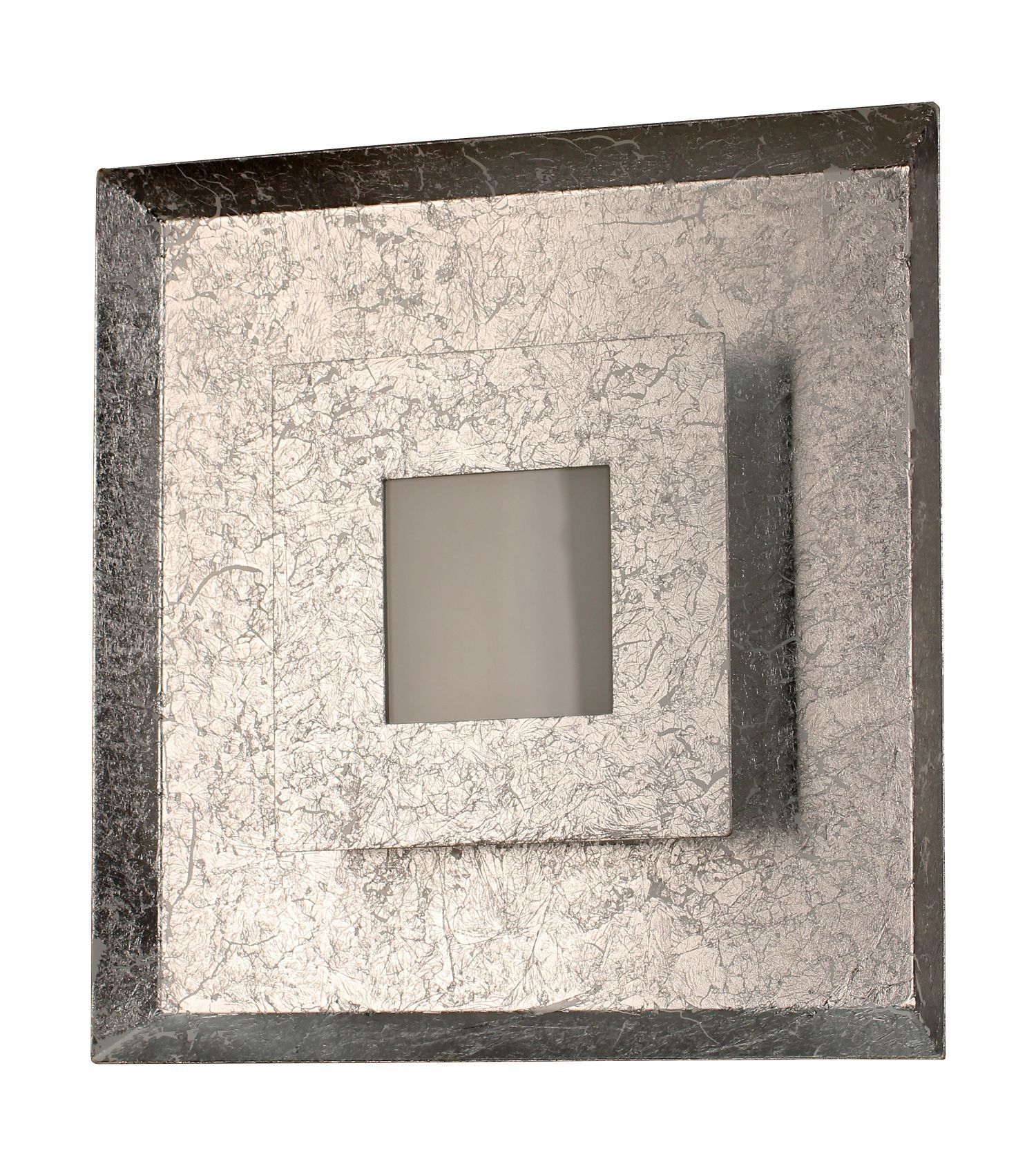 Applique LED Métal Argent L:32 cm Applique Plafond à intensité variable