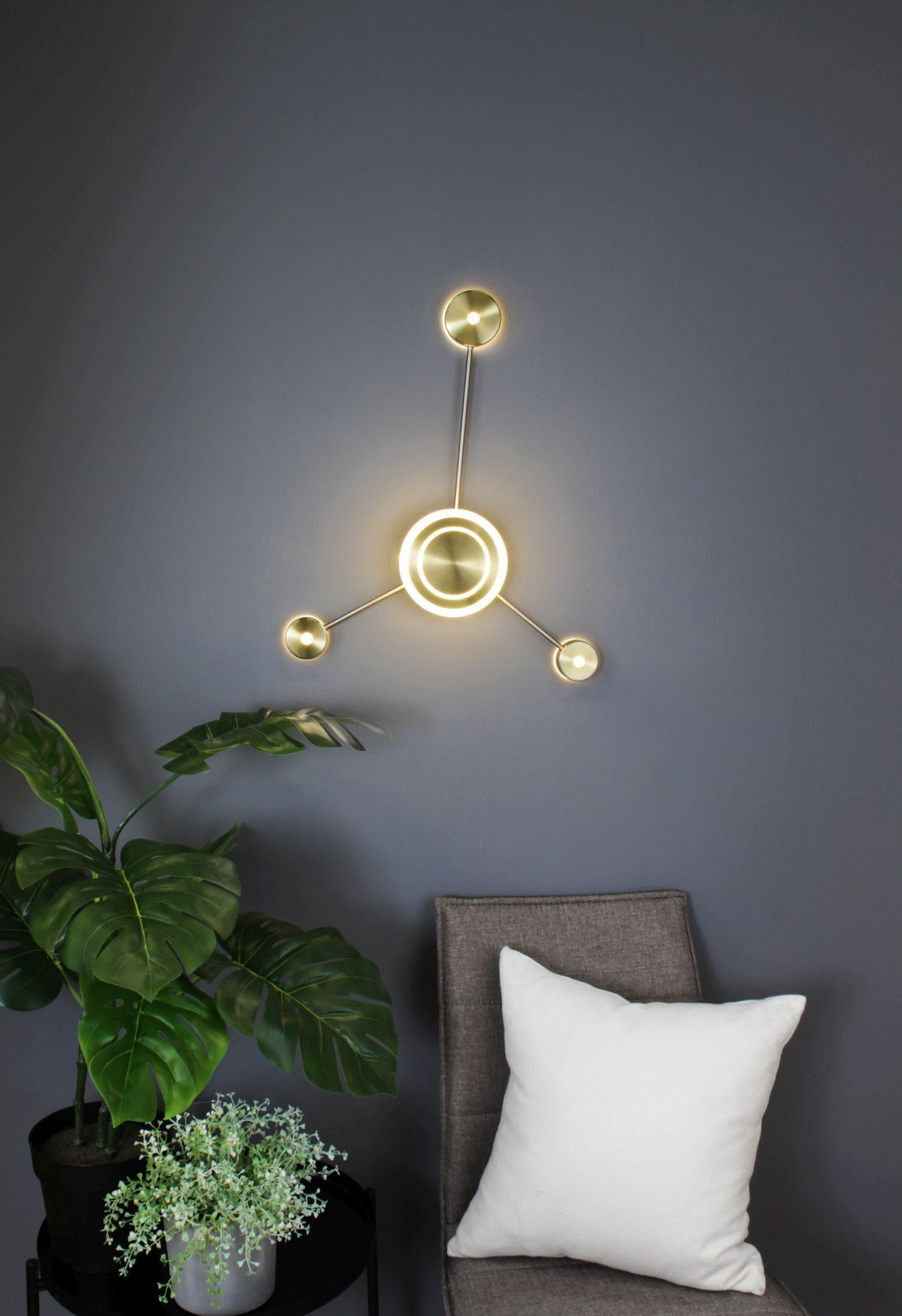 Wandleuchte, Wandlampe, LED-Beleuchtung, Moderne Leuchte, Dekoration