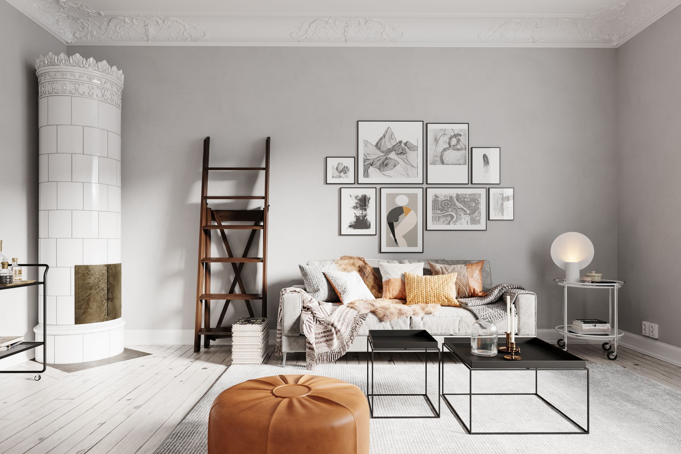 Dekoration für Zuhause, Mobiliar, Wohnzimmer, Zimmer, Band