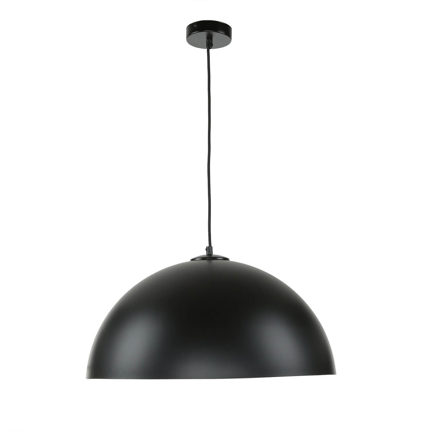 Lampe à suspendre moderne noire cuivre Ferra