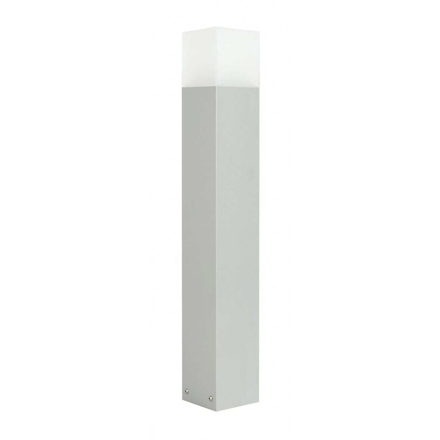 Lampe de jardin polyvalente en argent 70 cm