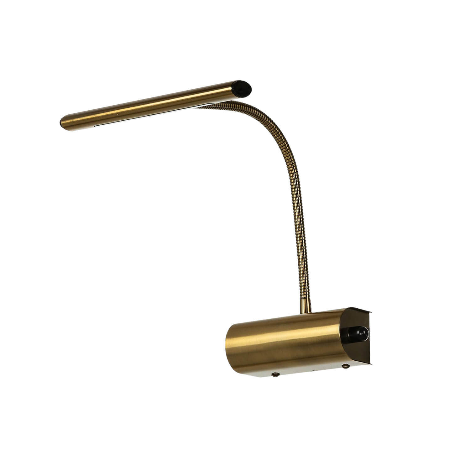 Applique murale LED CURTIS en laiton vieilli
