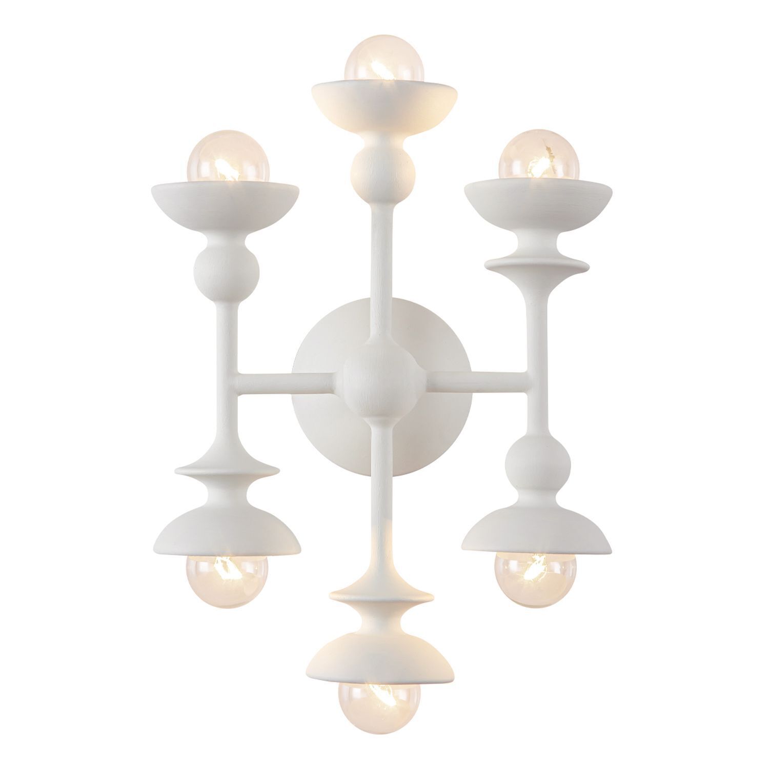 wandleuchte-badezimmer-lampen-metall-lampen-alarun-6x-e14-bis-60w-weiss-antik-dimmbar-stahl-fuer-wohnzimmer-bad-landhaus-le141981-01 Kronleuchter, Wandleuchter, Metall, Weiß, Glimmerlicht