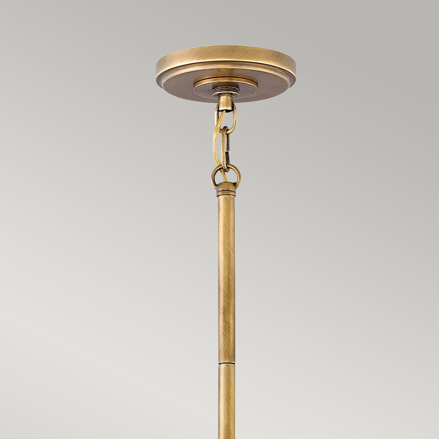 Suspension ronde Ø 45,7 cm métal verre 3x E27 Lampe