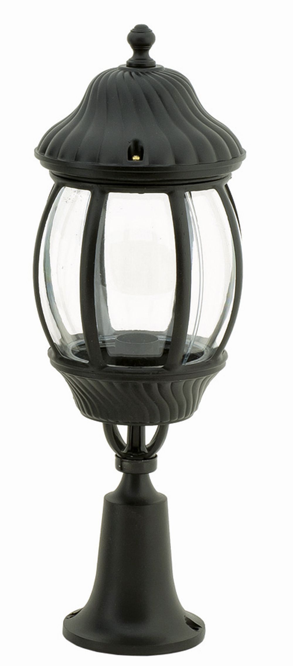 Luminaire de socle rustique extérieur 58 cm protégé contre la pluie