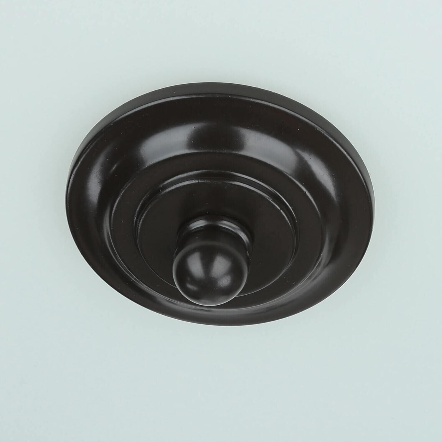 Plafonnier ASPERO Bronze Ø43cm Lampe de couloir Griff, Teller