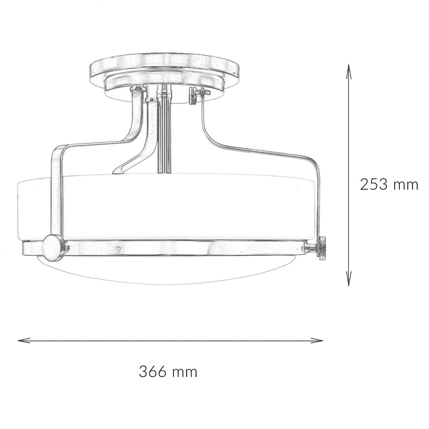 Lampe de plafond blanc laiton antique Art Nouveau éblouissant Diagramm, Handlung