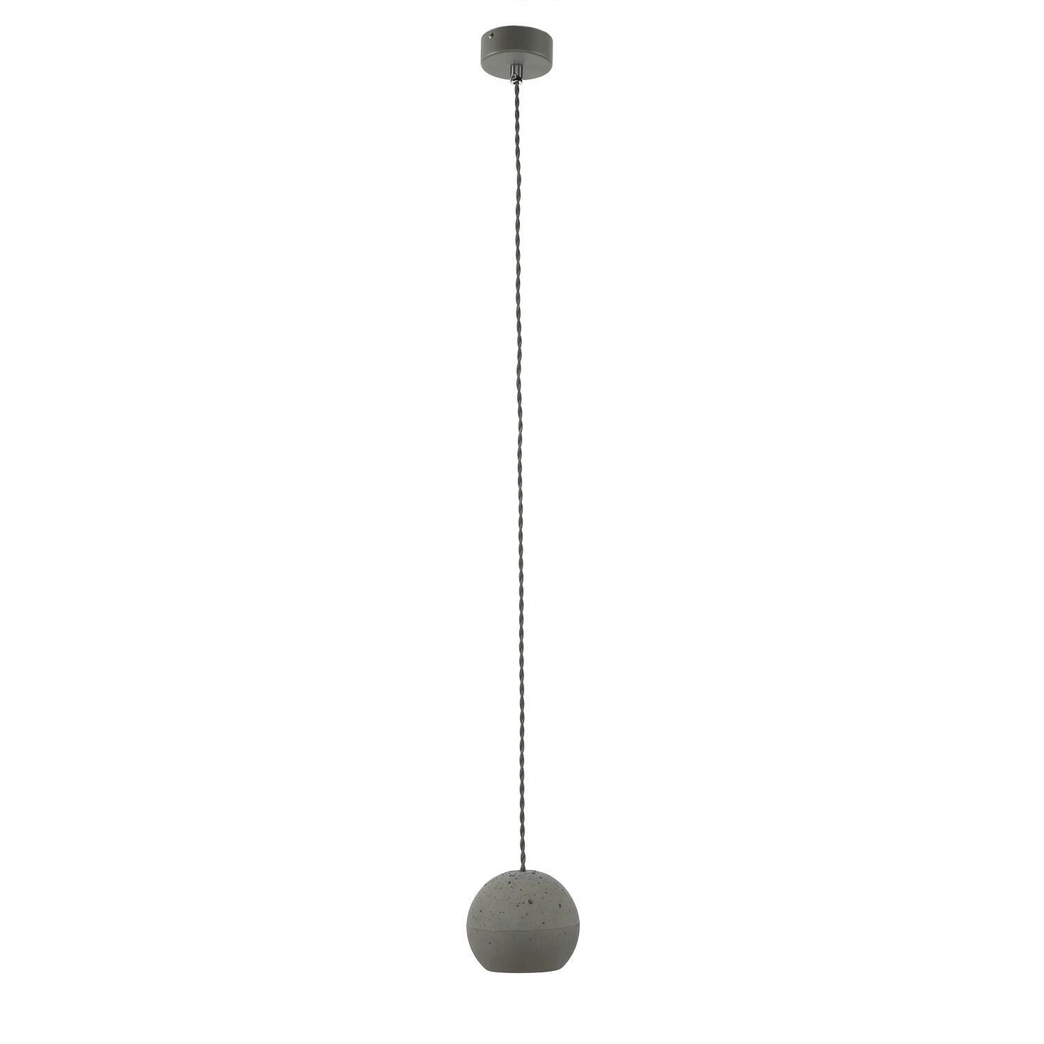 Table Lampe à suspendre GEOMETRIC Ø13cm Béton Gris