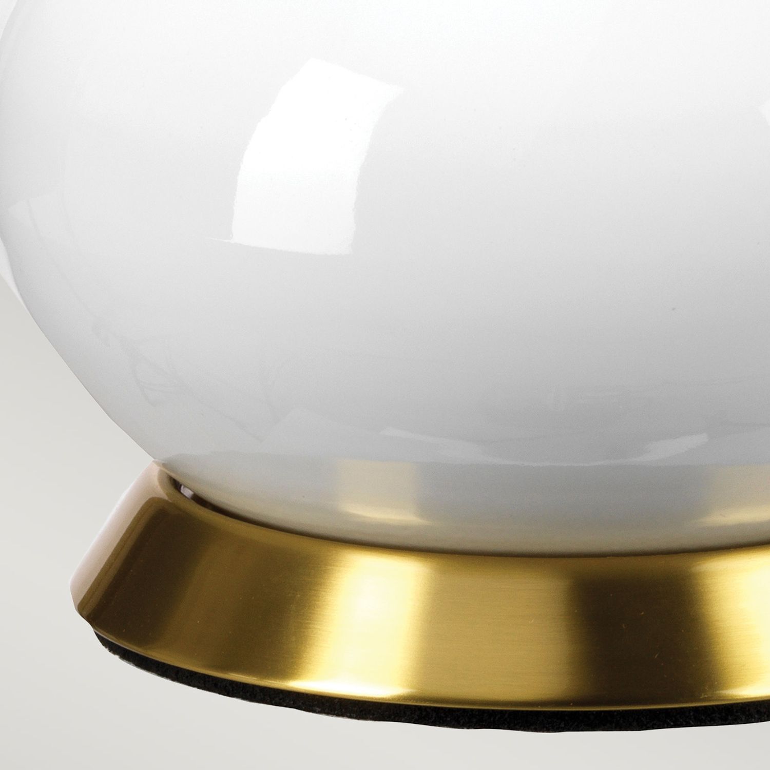 Lampe de chevet tissu céramique E27 69 cm rétro blanc gris