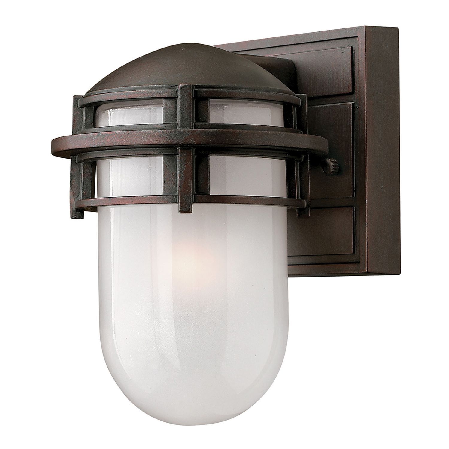 Lampe murale extérieure bronze ronde IP44 Maritim porte d'entrée