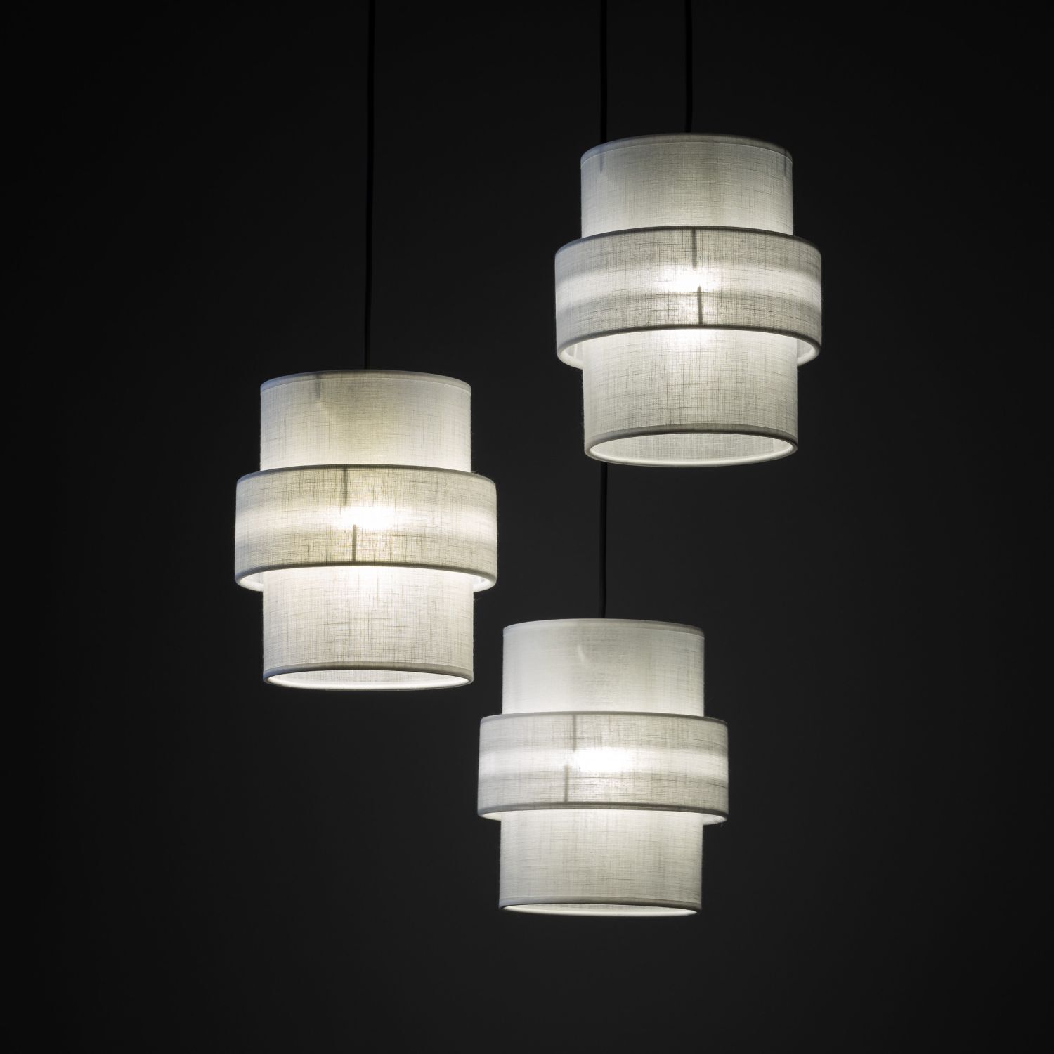 le111300-haengeleuchte-haengelampe-stoff-weiss-schwarz-verstellbar-e27-3-flammig-esstisch-6 pendant lamp, hängelampe, leuchtenschirm, Stoffschirm, mehrstufig