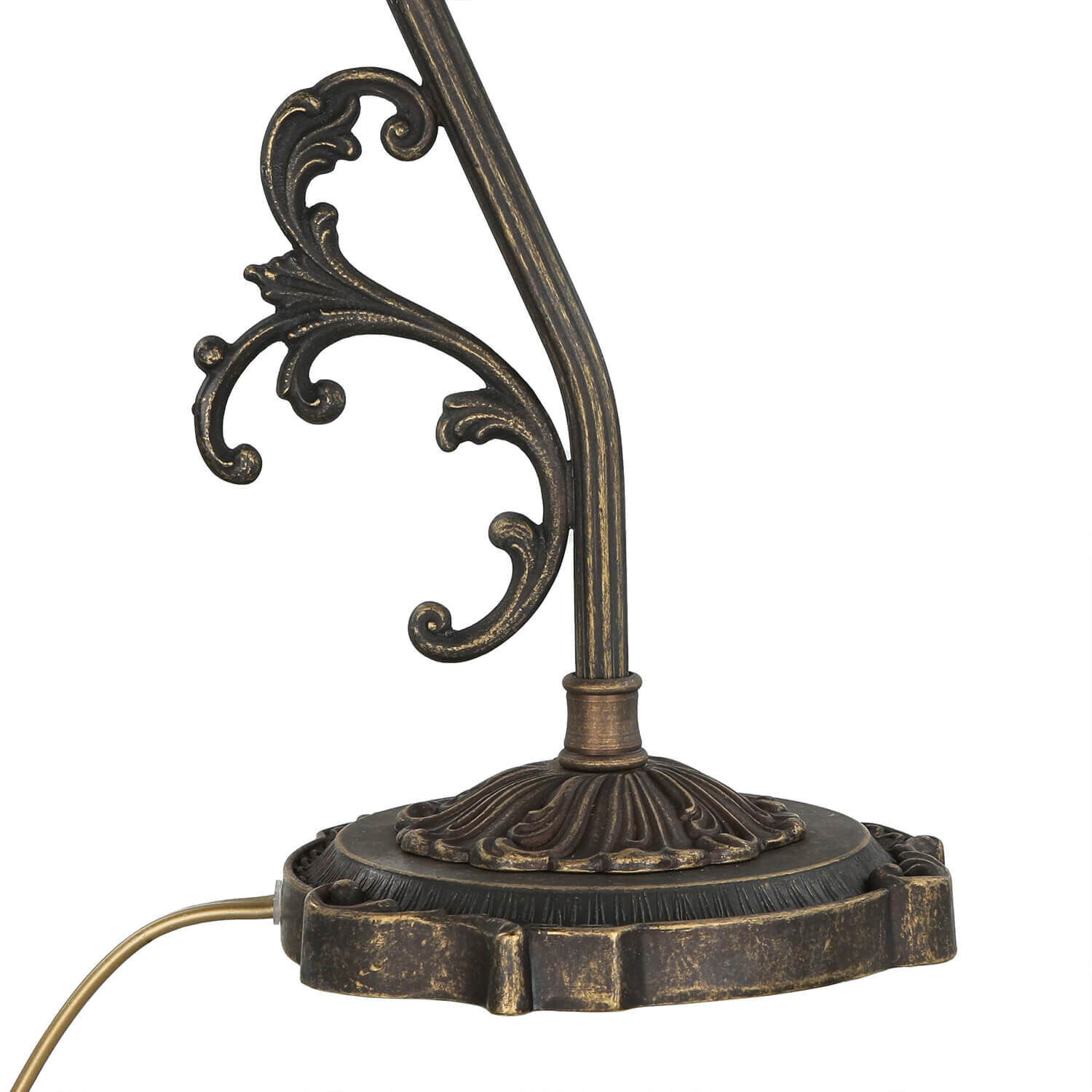 Lampe de chevet blanc laiton Bronze, Lampe