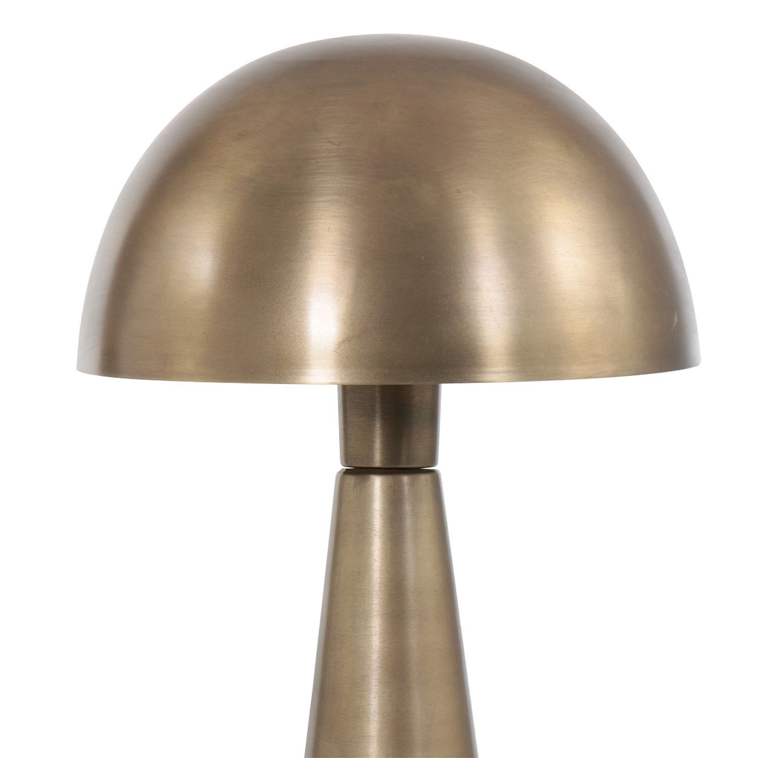 Lampe de table indirecte métal en bronze 42 cm E27 stylé