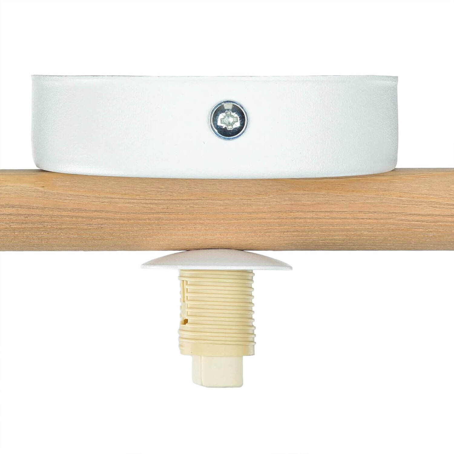 Blendarme Lampe de plafonnier G9 L:65 cm allongée en pin