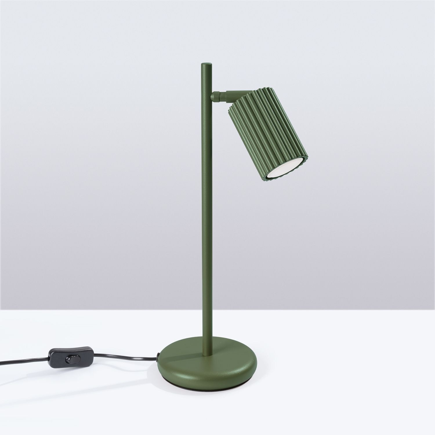 Lampe de bureau Moderne 43 cm de haut Vert GU10 orientable BERTA Lampe, Tischlampe, Lampenschirm