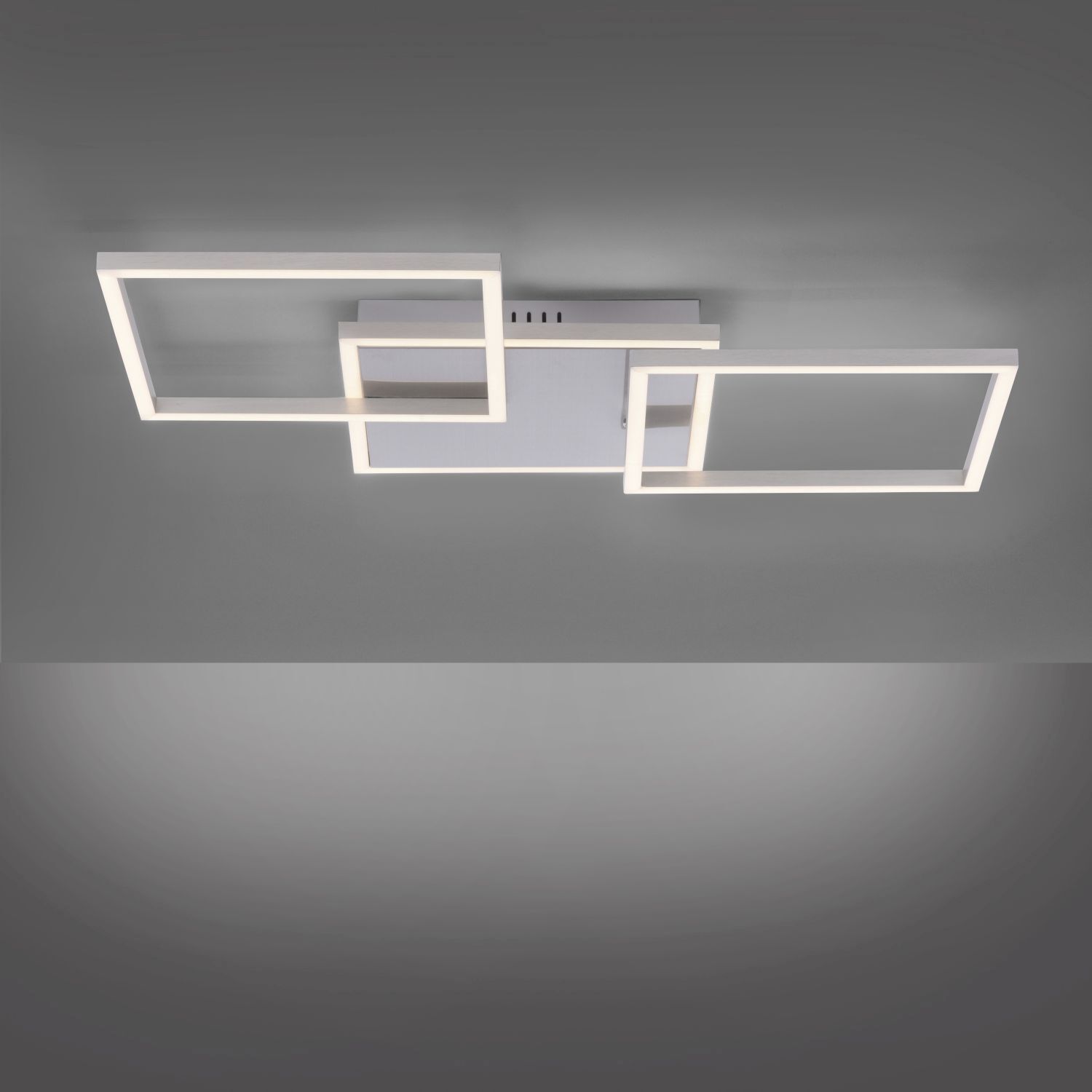 Lampe de plafonnier LED ajustable en acier L:75 cm 3000 K