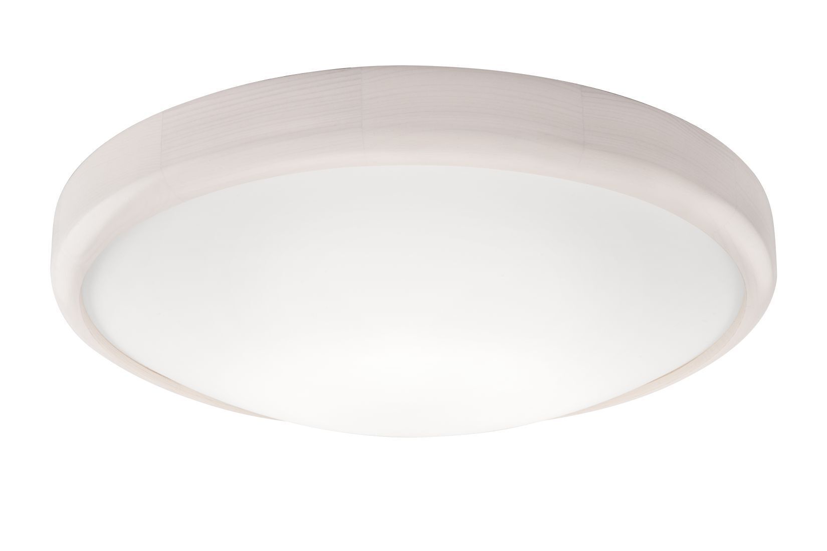 Plafonnier FERNLY Blanc Moderne rond Salon