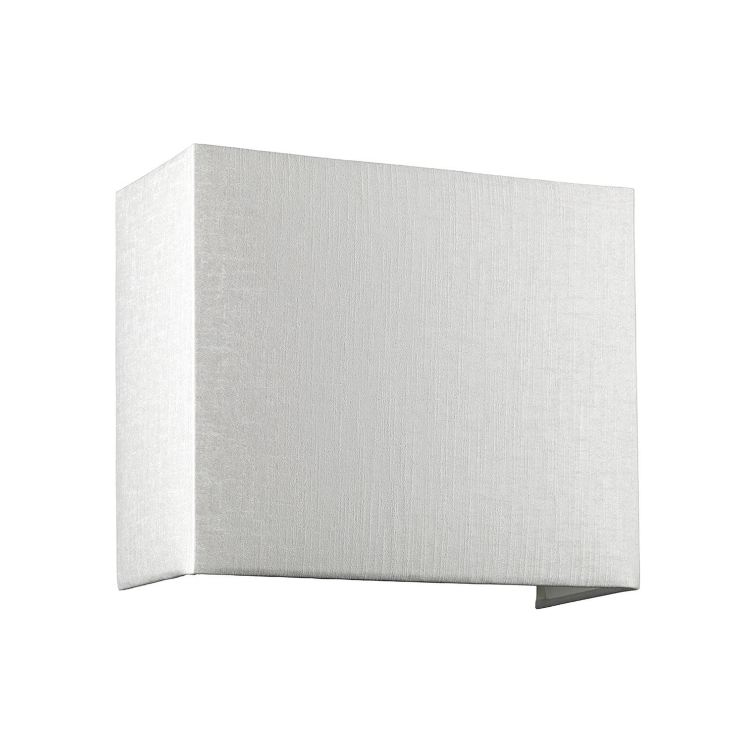 Applique murale d'angle tissu crème laiton E27 NADATILA