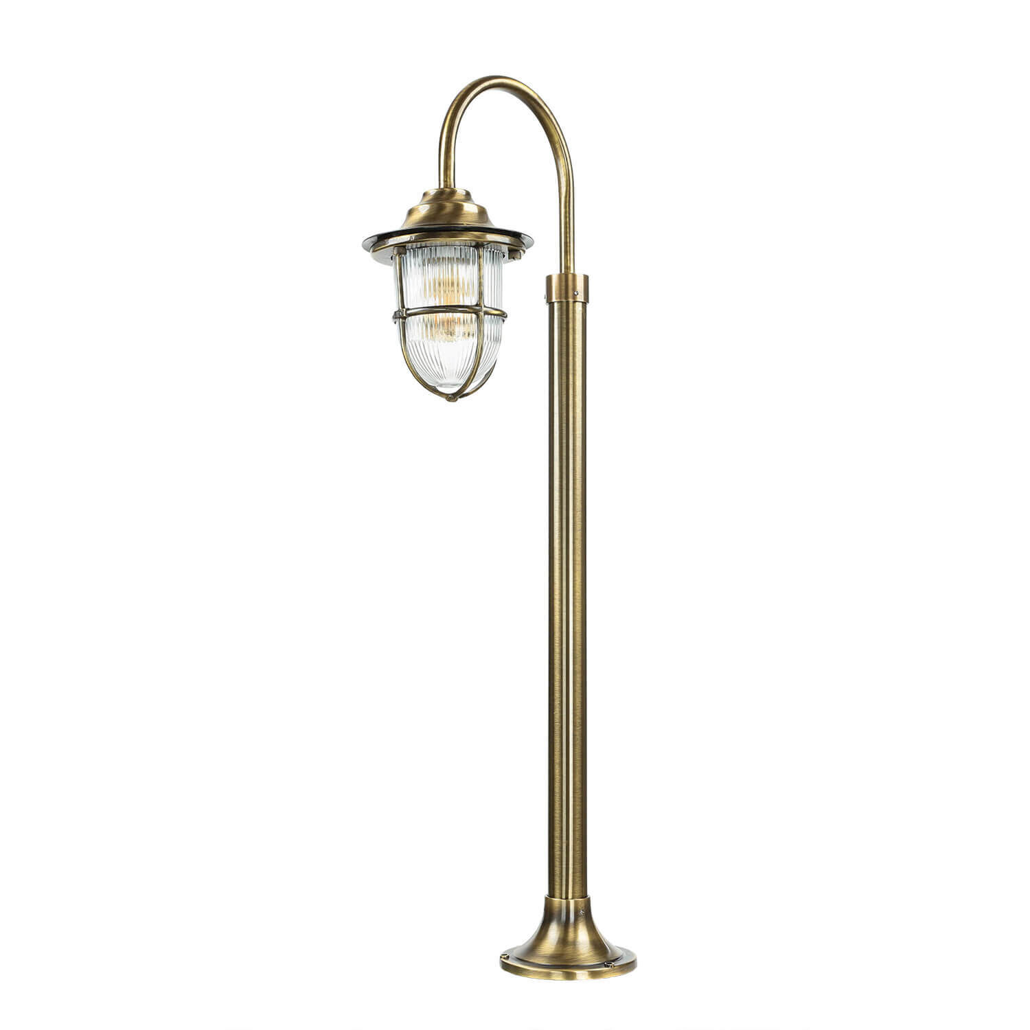 Lampe de jardin laiton 62cm de haut inoxydable SANTORIN