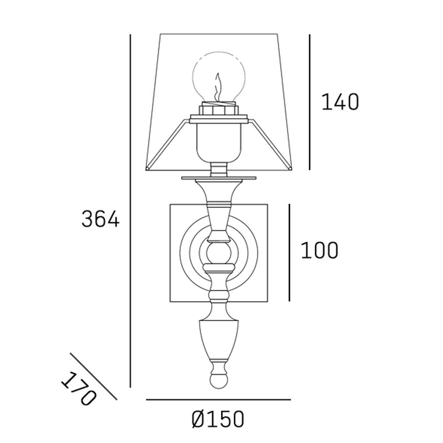 Wandleuchte, Wandlampe, Glühlampe, Wanddekoration, Lichtquelle