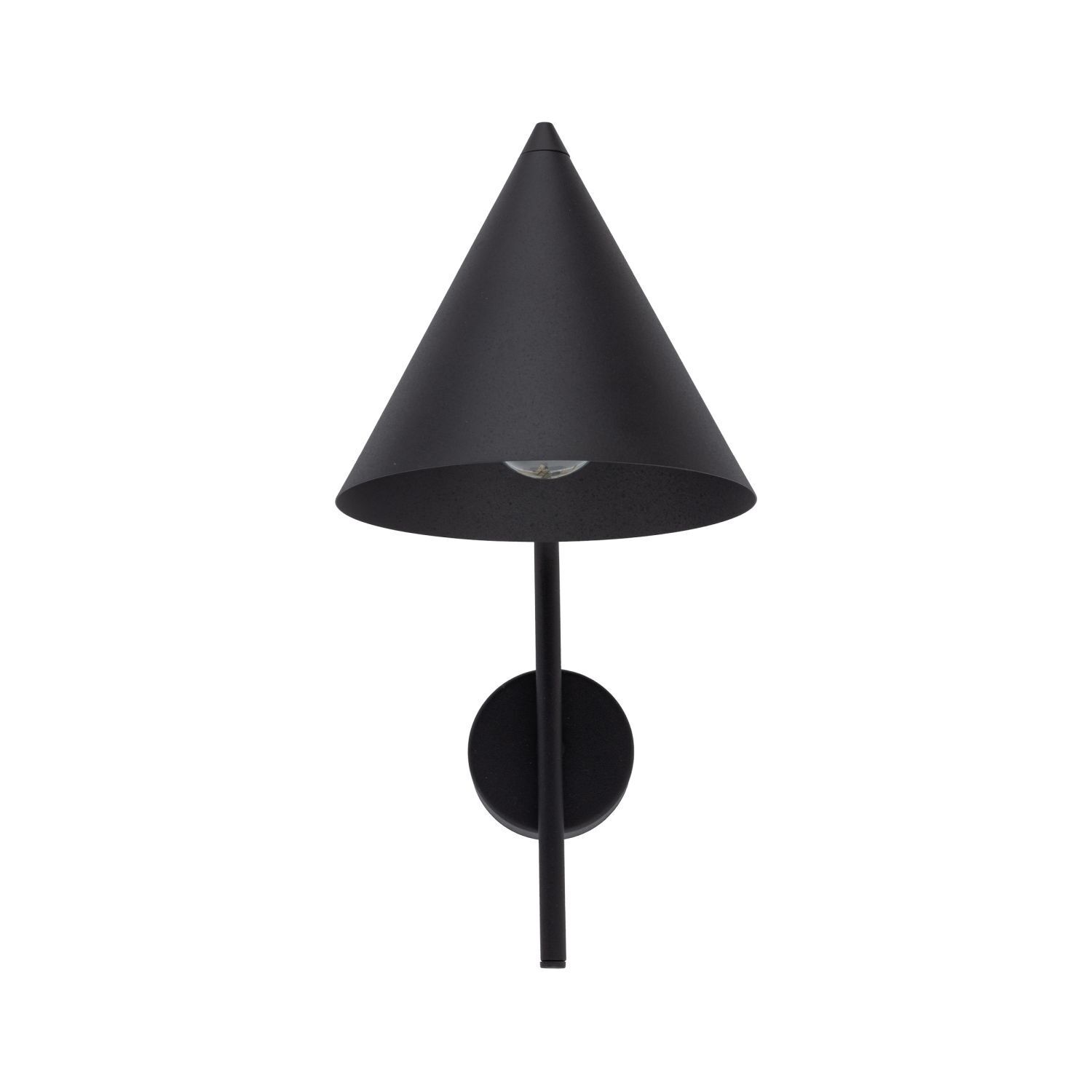 Applique Métal Noir H : 38 cm E27 Design Rétro