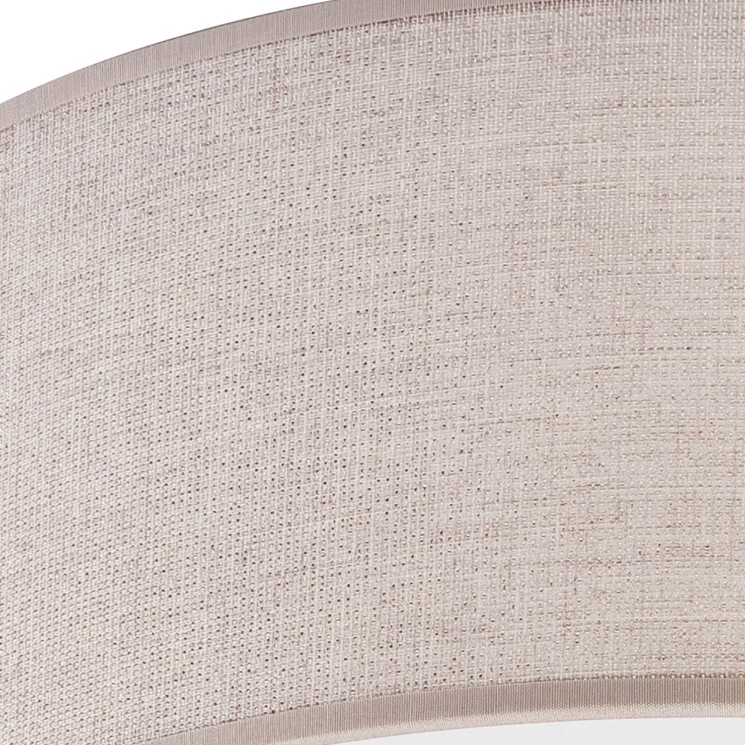 Plafonnier rond Ø 45 cm pour 2x E27 Tissu anti-éblouissant Moderne