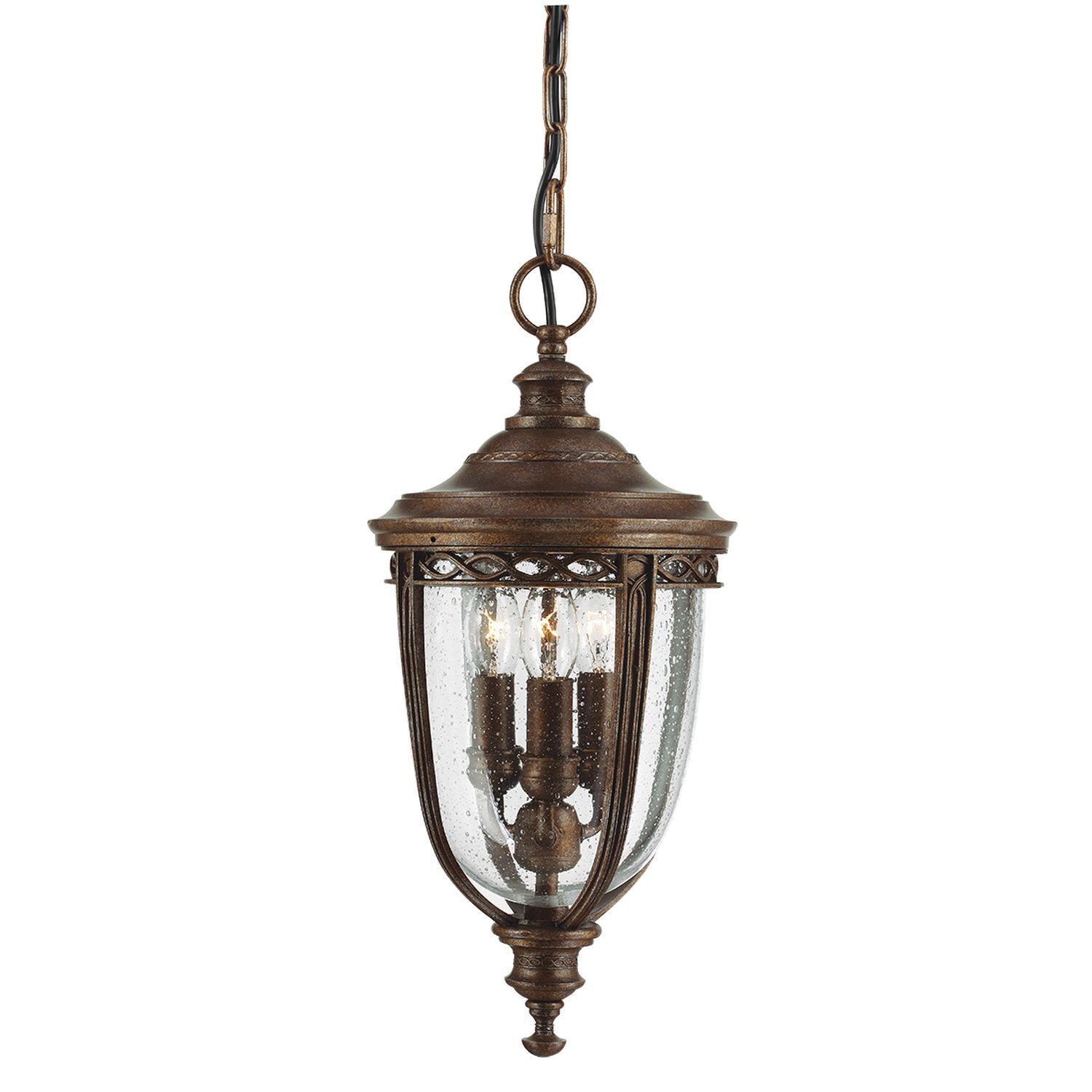 Lampe d'extérieur antique en bronze ajustable E14 EDMUND