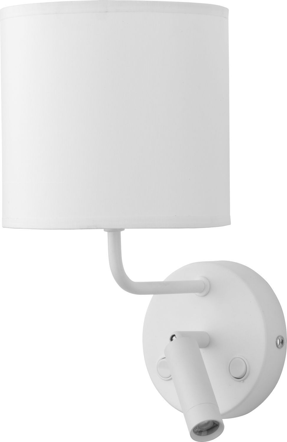Lampe de lecture LED Blanc Lampe de lit PASA E27