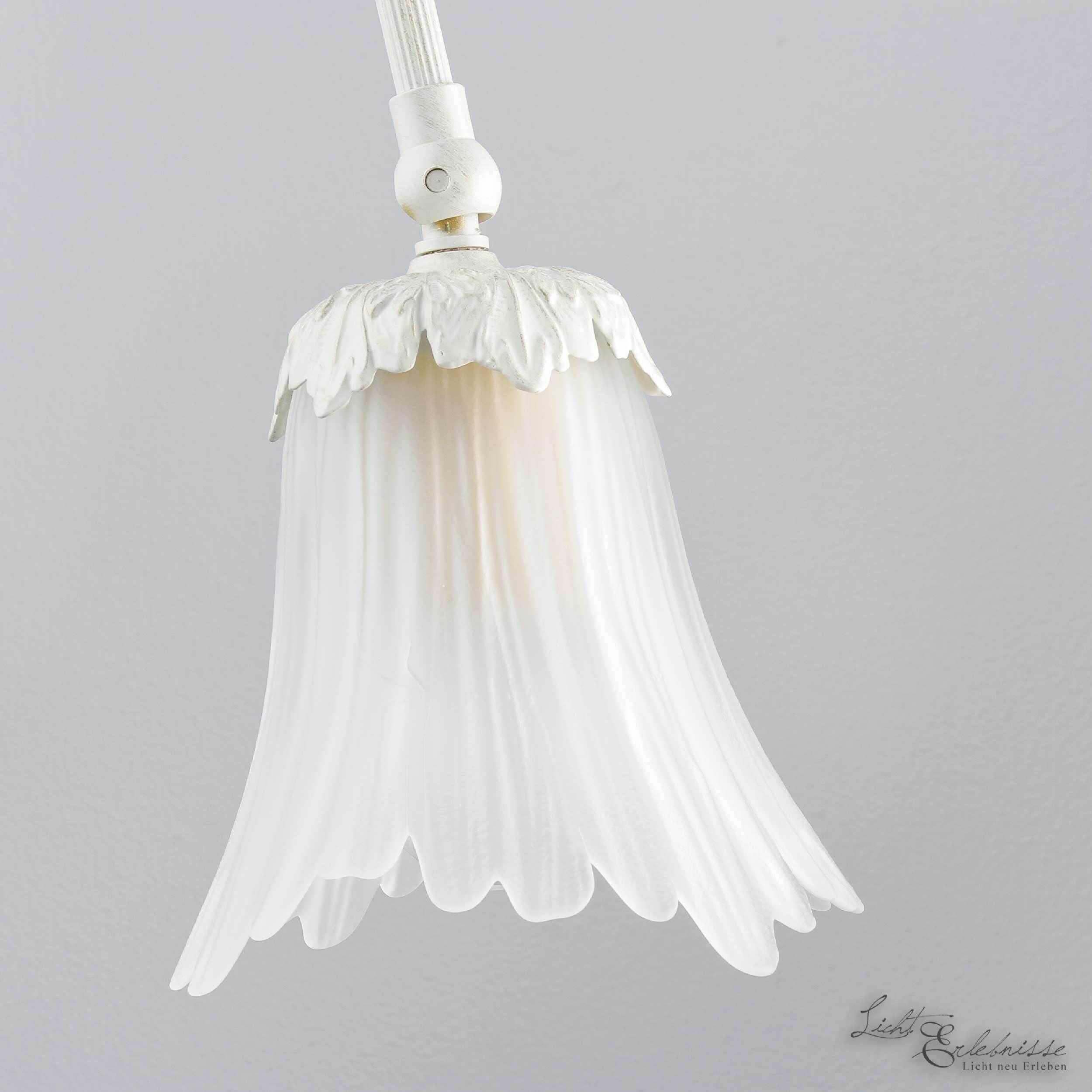 Premium Lampe sur pied Shabby blanc