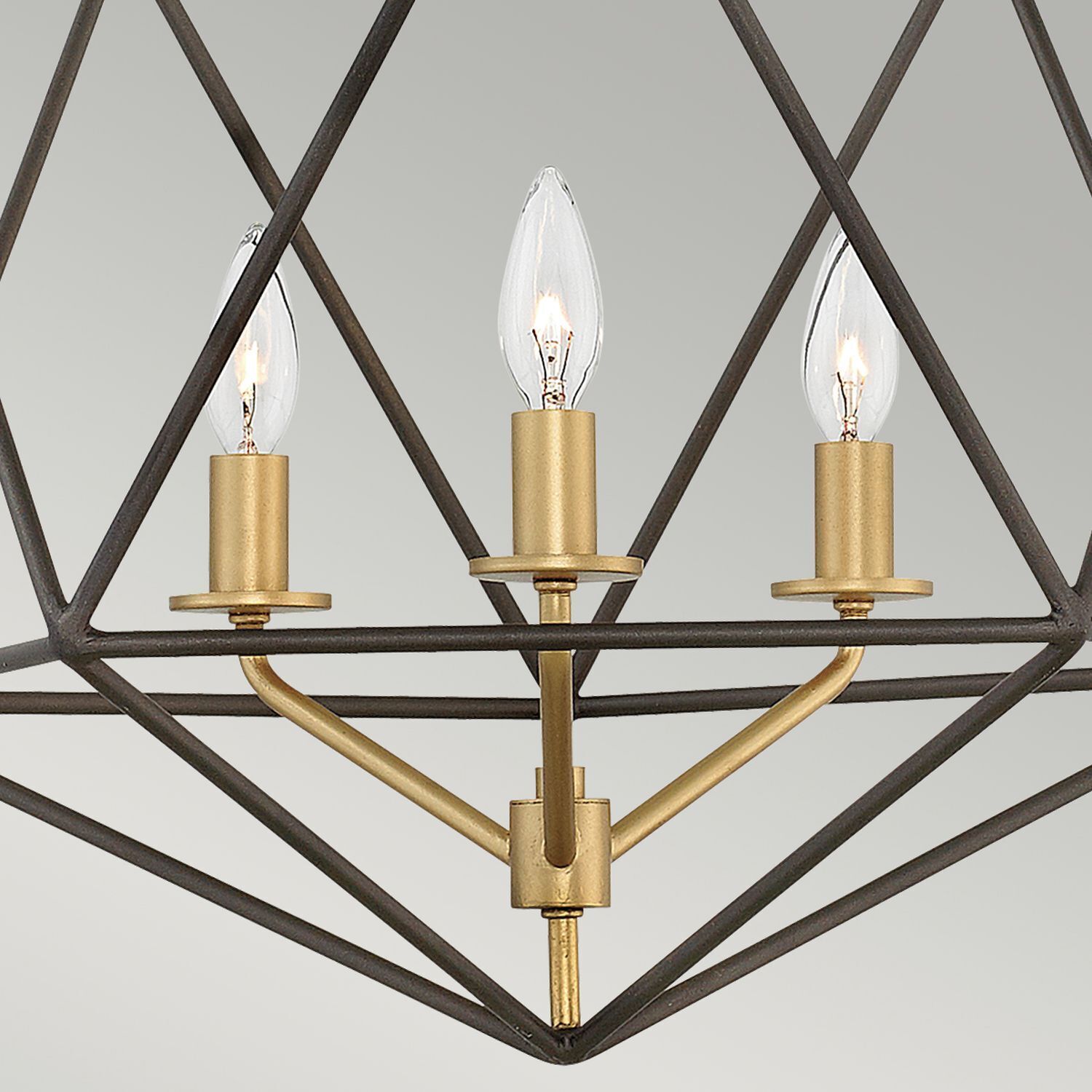 Lampe à suspendre métal géométrique réglable E14 table à manger