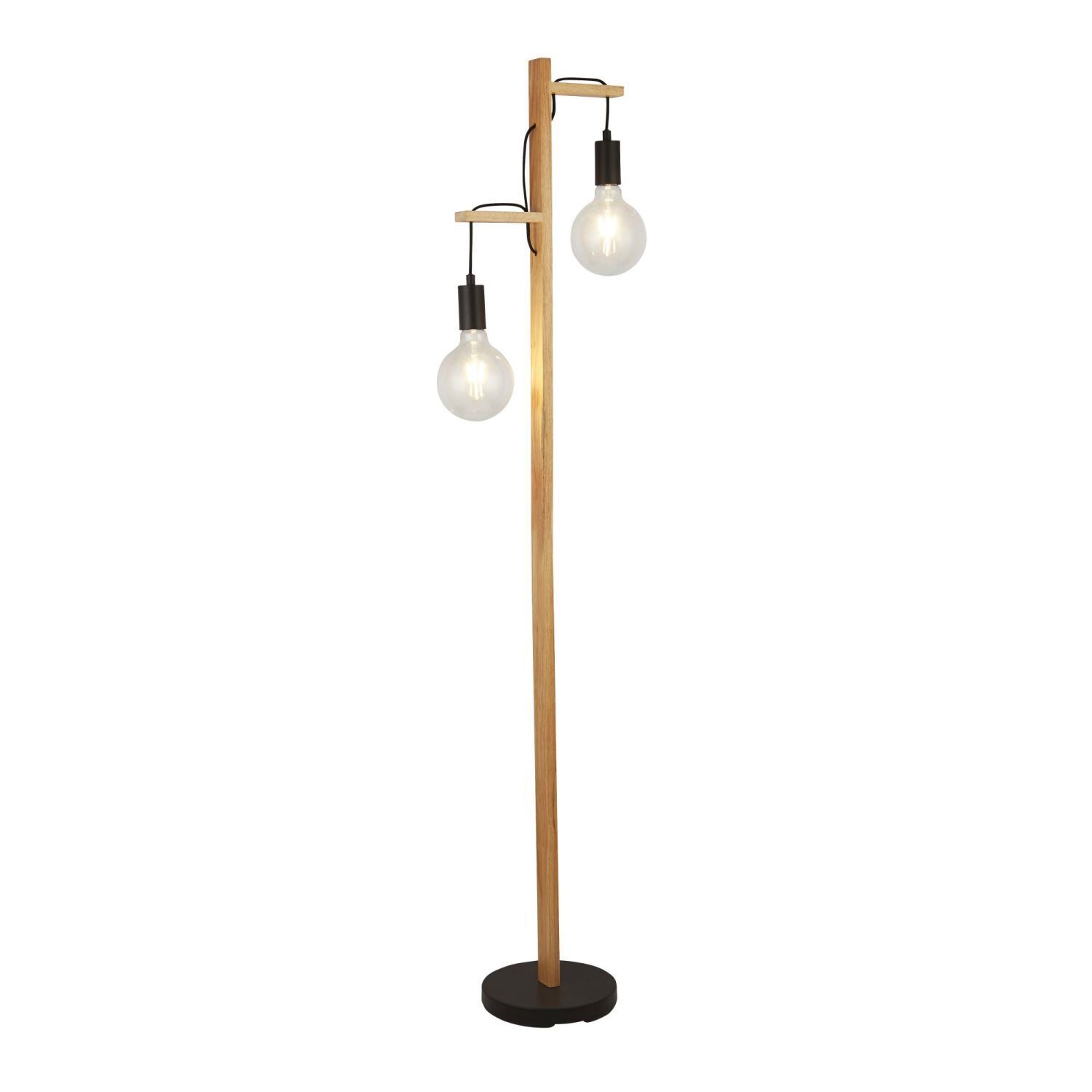 Lampe pour chambre d'enfant 2 flammes E27 154,5 cm métal DIANA