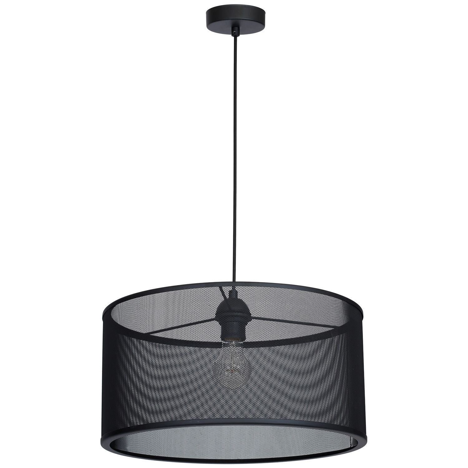 Suspension spéciale PEER Noir Moderne Ø40cm