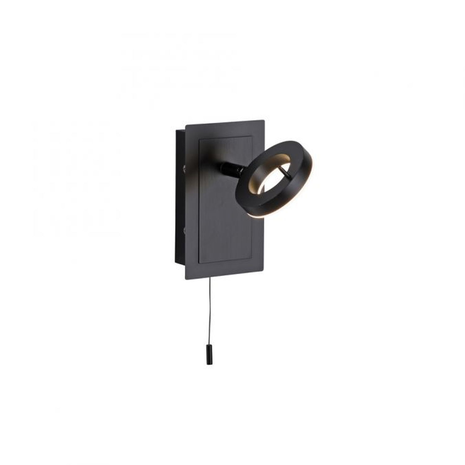 Spot mural à LED avec interrupteur à tirette IP44 réglable 6 W