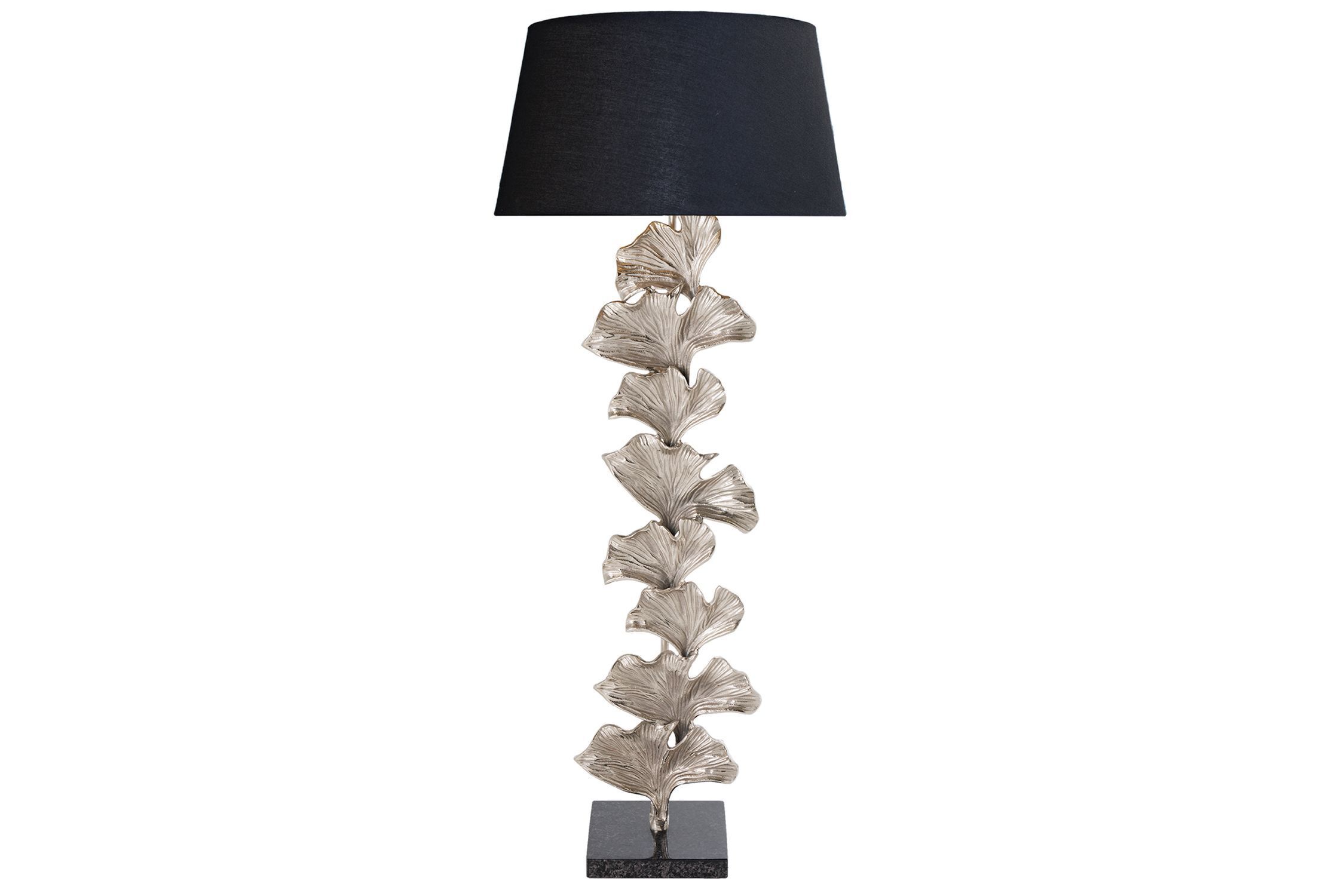 Lampadaire Tissu Métal Marbre E27 122 cm bas