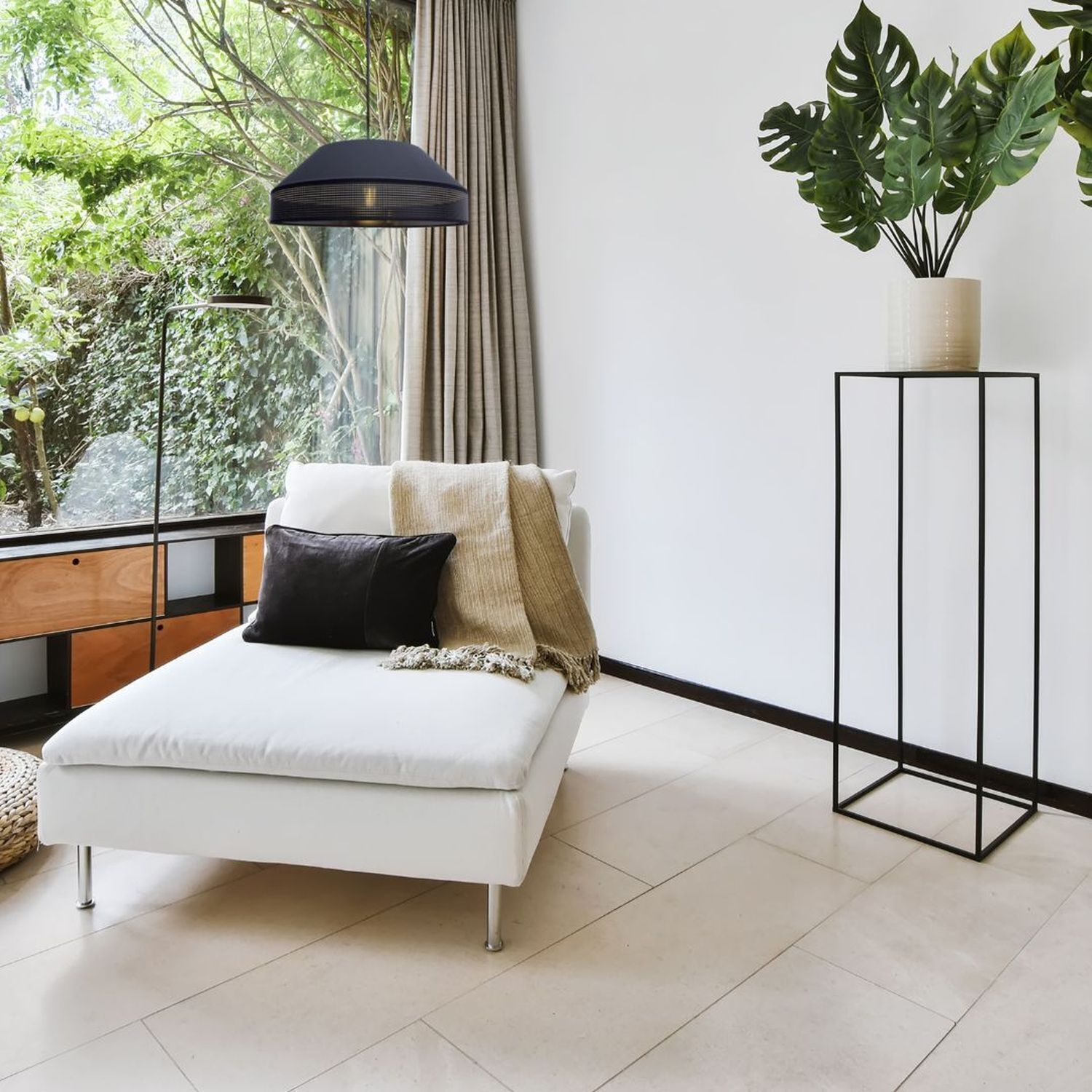 Moebel, Pflanze, Chaiselongue