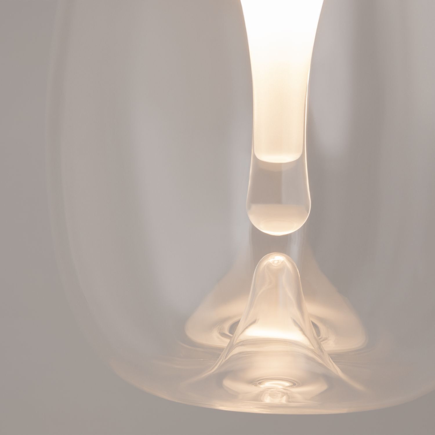 Lampe à suspendre LED aluminium verre D : 20 cm rond en or Lampe