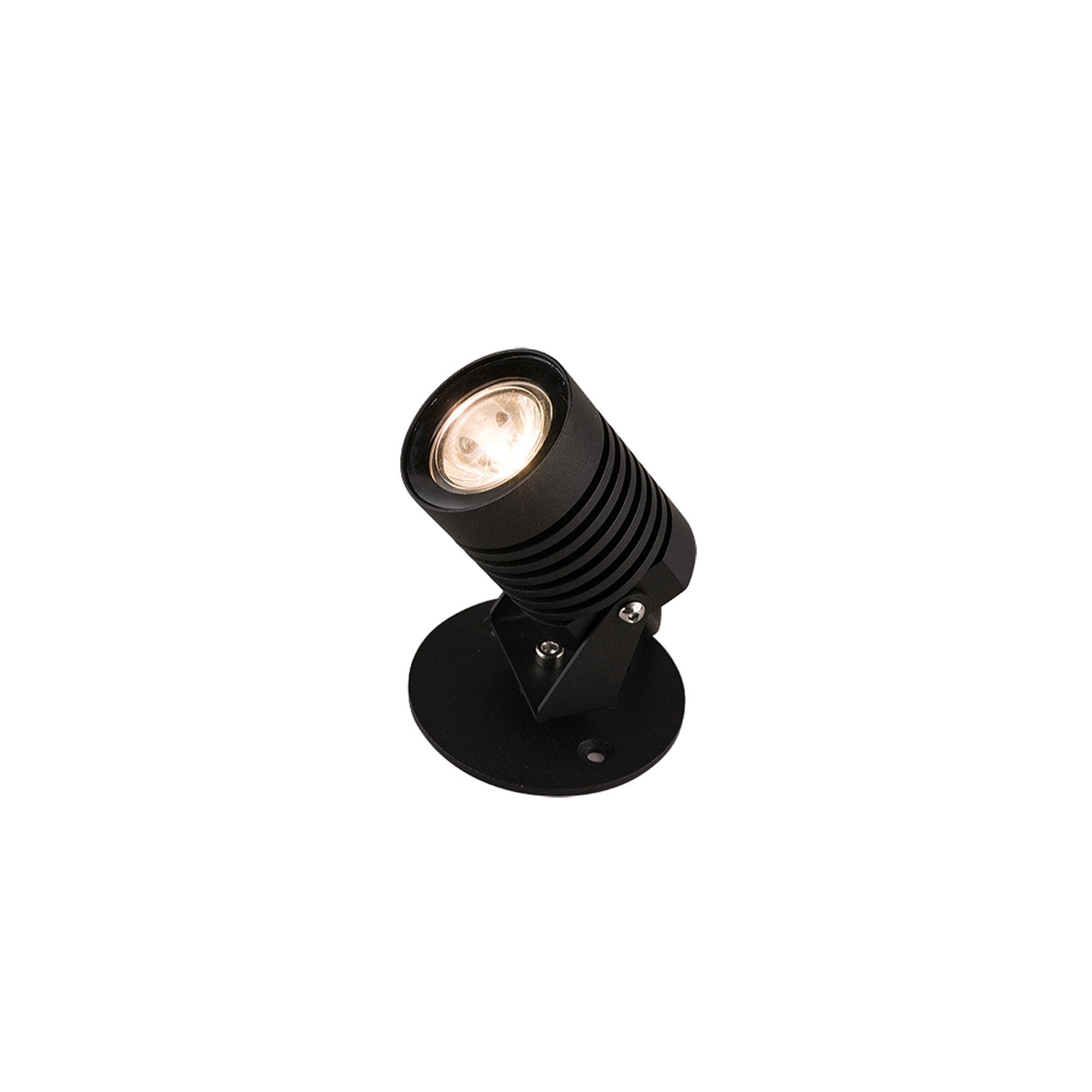 Projecteur à LED LIONEL noir Alu IP54 Lampe d'extérieur