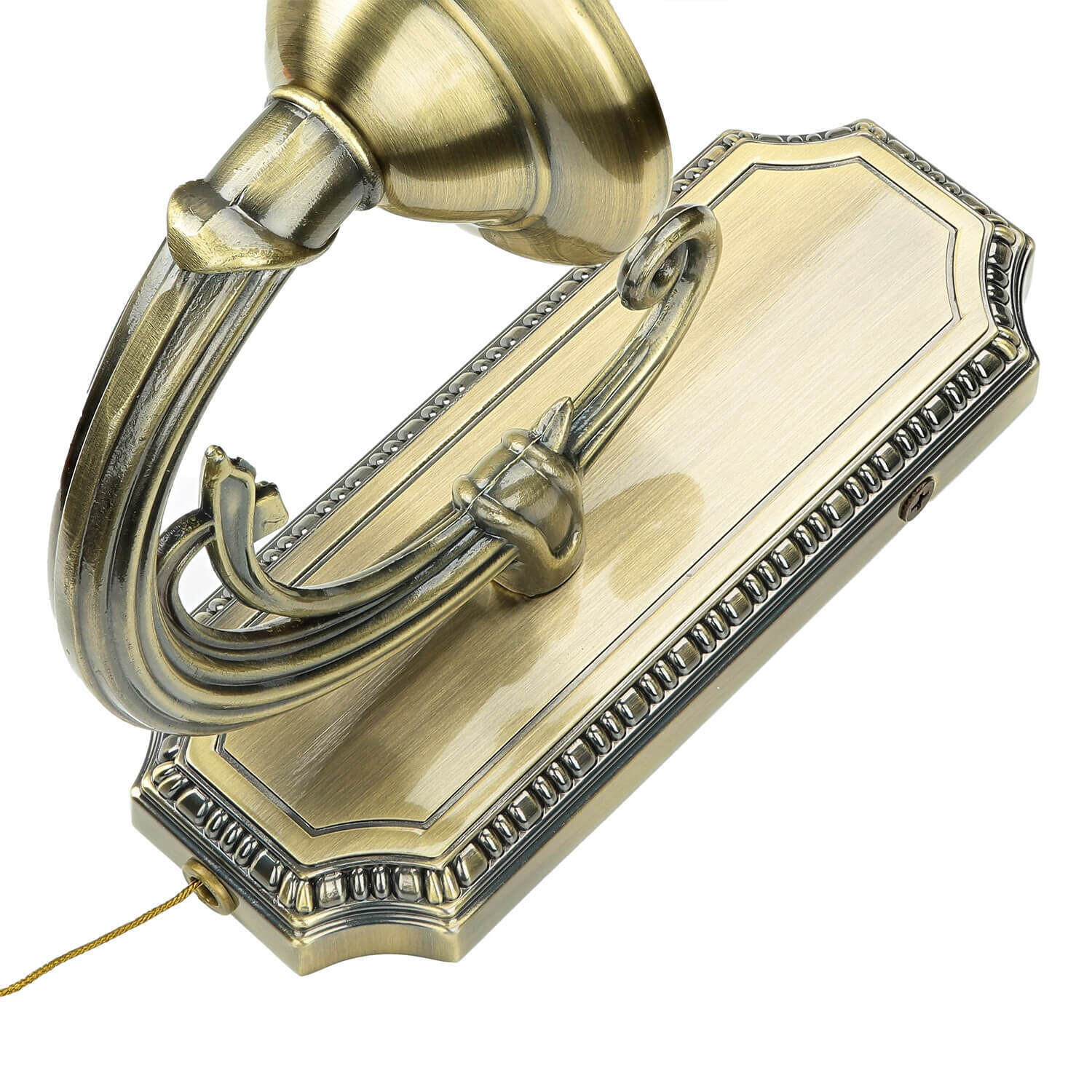 Applique Savoy Blanc Bronze