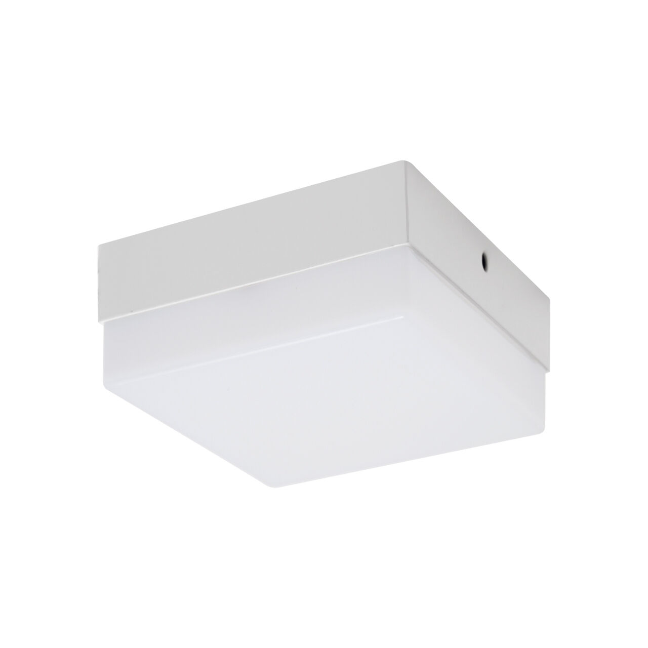 Lampe de plafonnier LED petit blanc L : 12 cm 4000 K carré