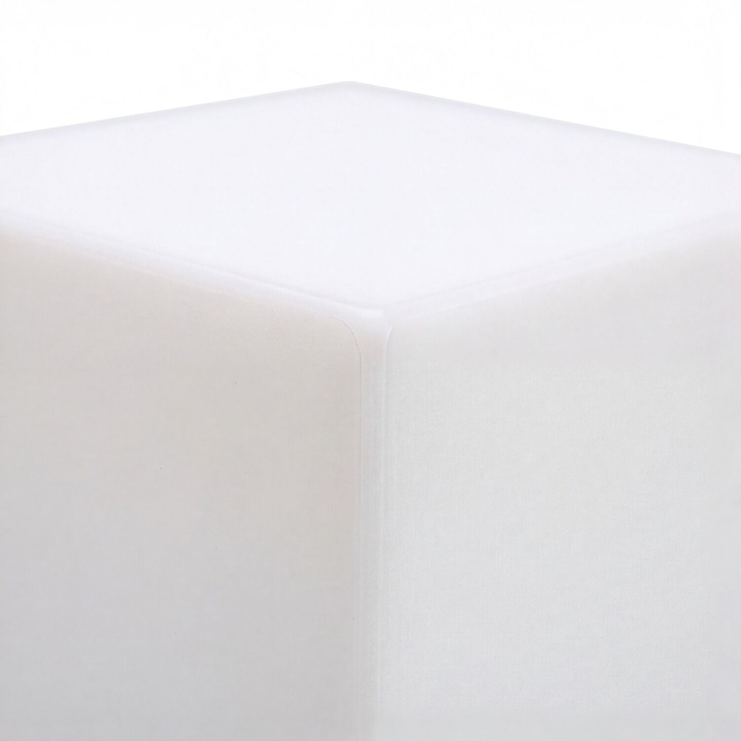 weiße Box, Kartonbox, Eckansicht, glatte Oberfläche, winkel