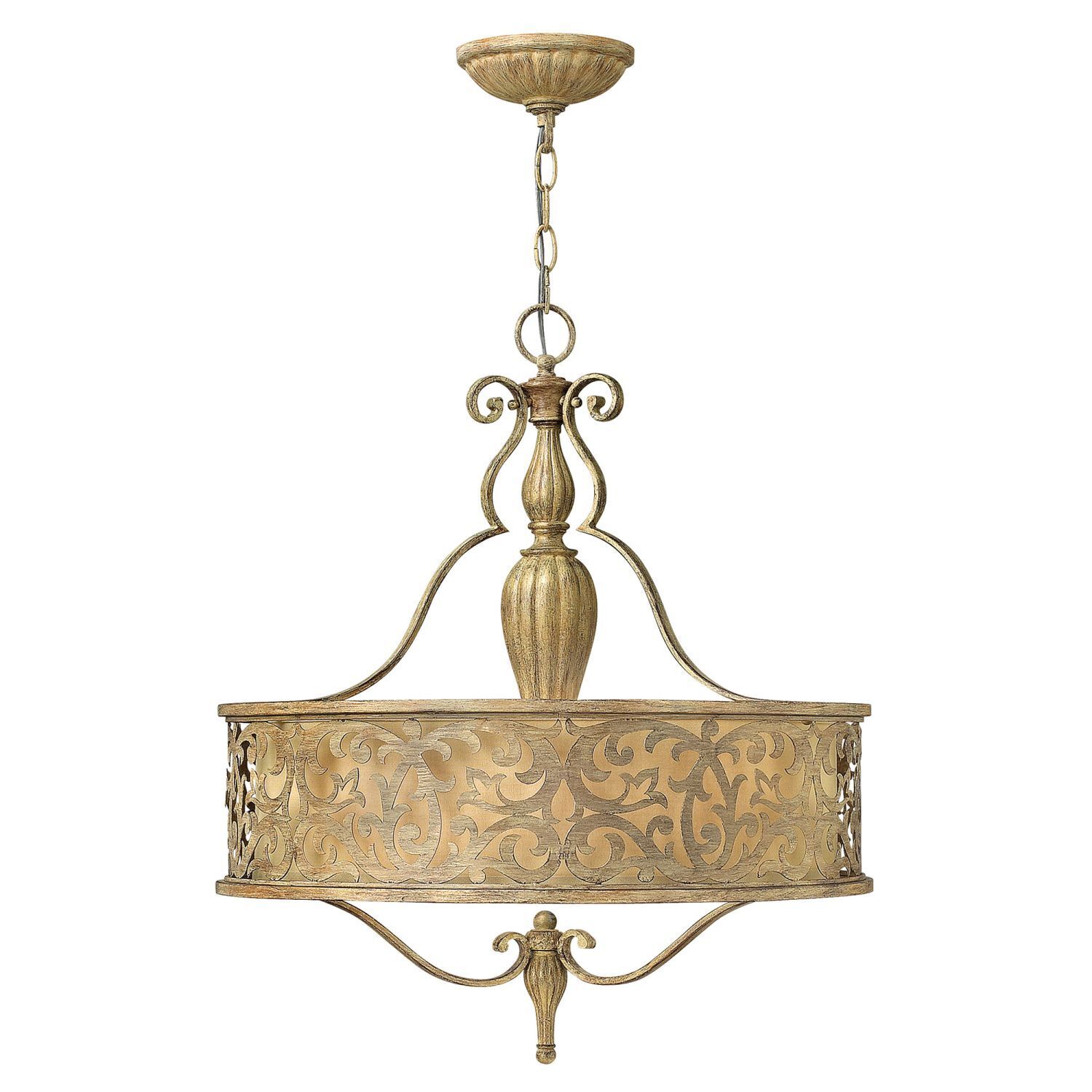 Lampe à suspendre Vintage Table de salle à manger réglable en crème