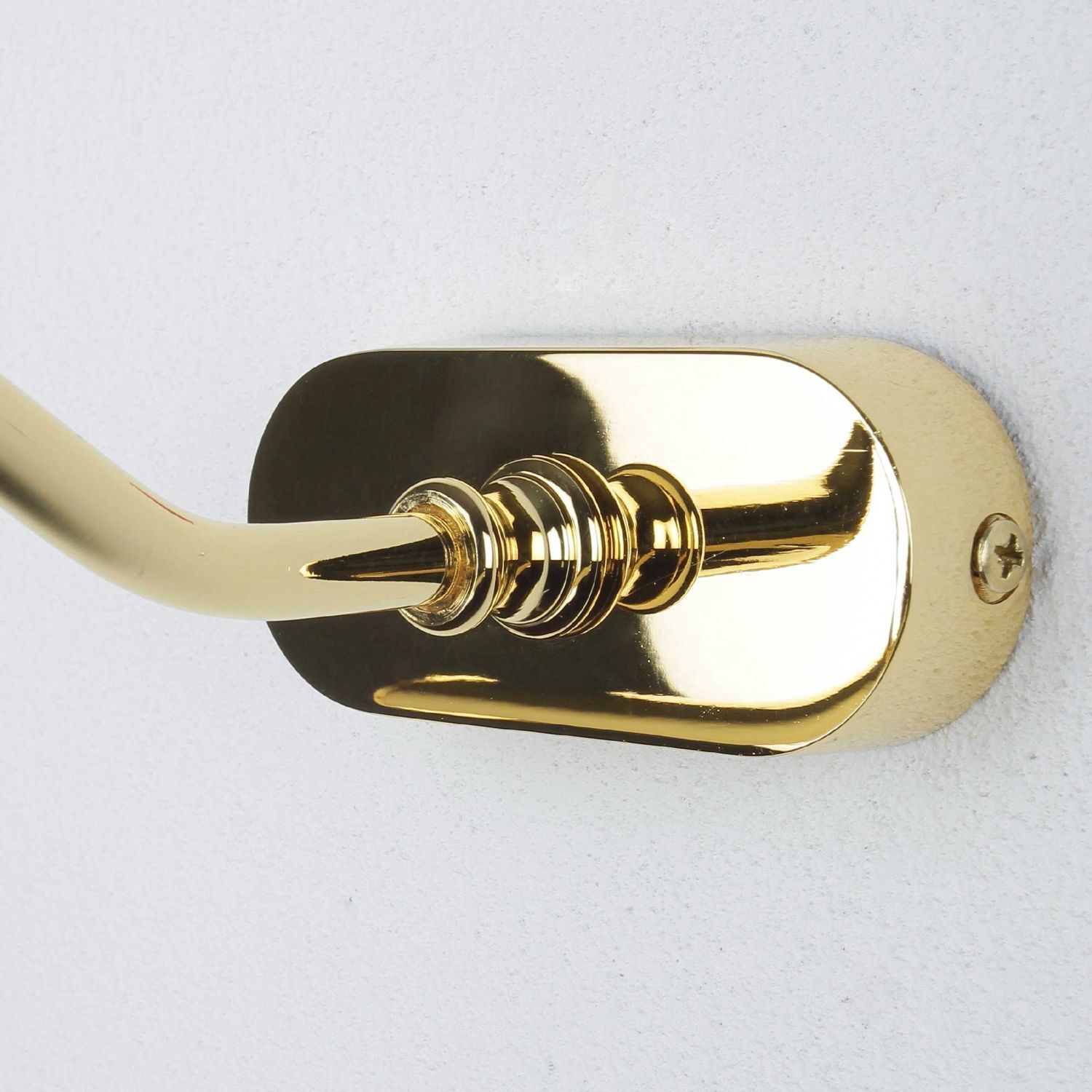 Lampe à tableau en laiton véritable doré 24 carats 40cm