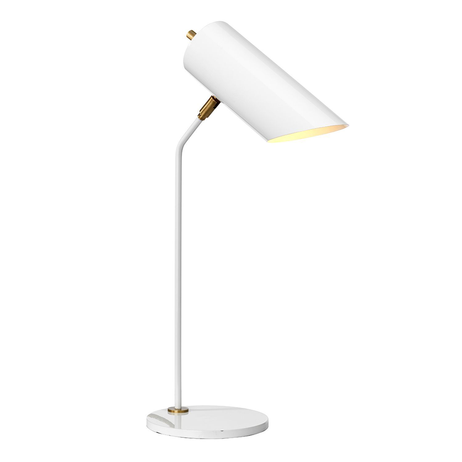 Lampe de bureau LEYRE Blanc H:58cm Lampe Bureau