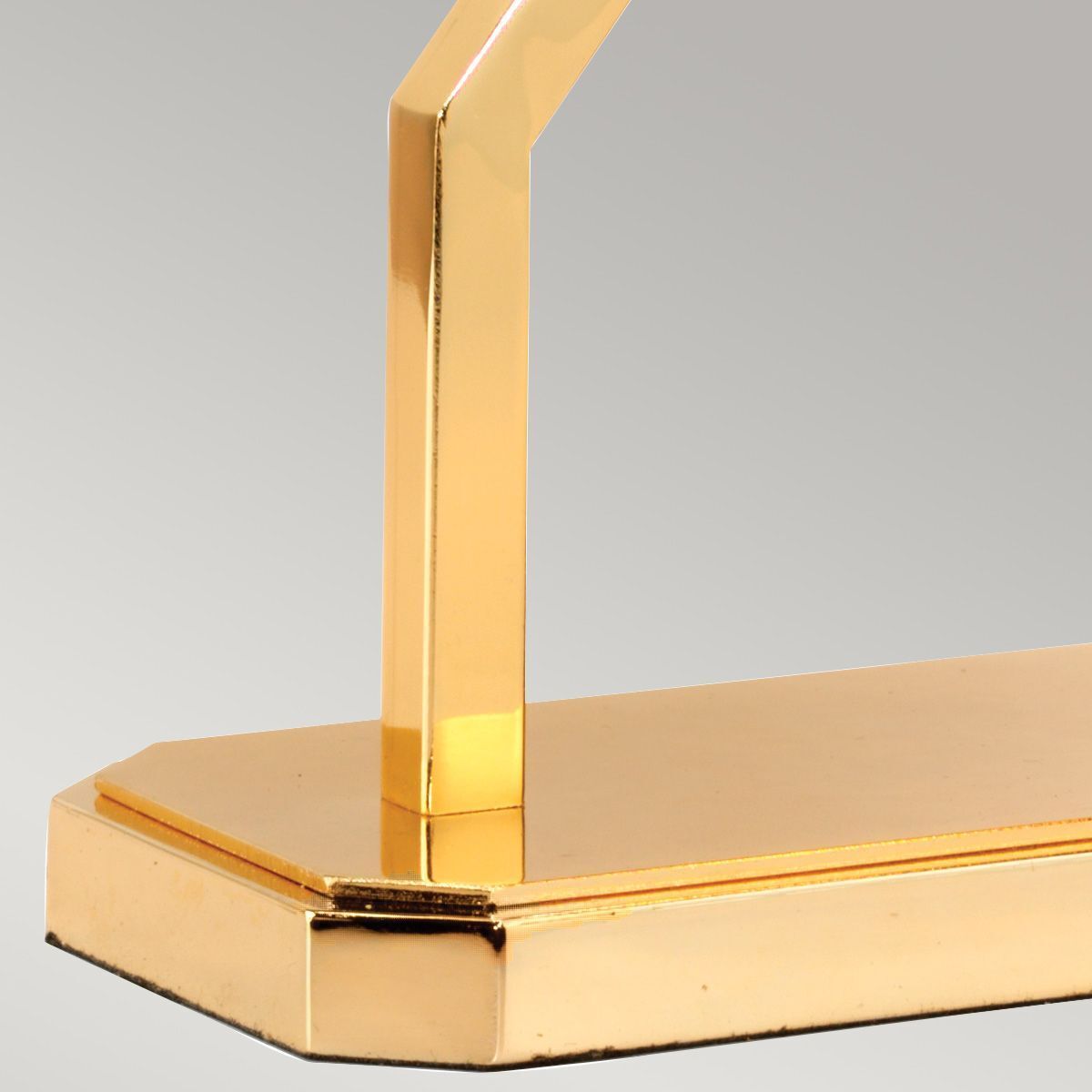 Lampe de table en or ivoire E27 68 cm tissu métal Gold, Trophäe