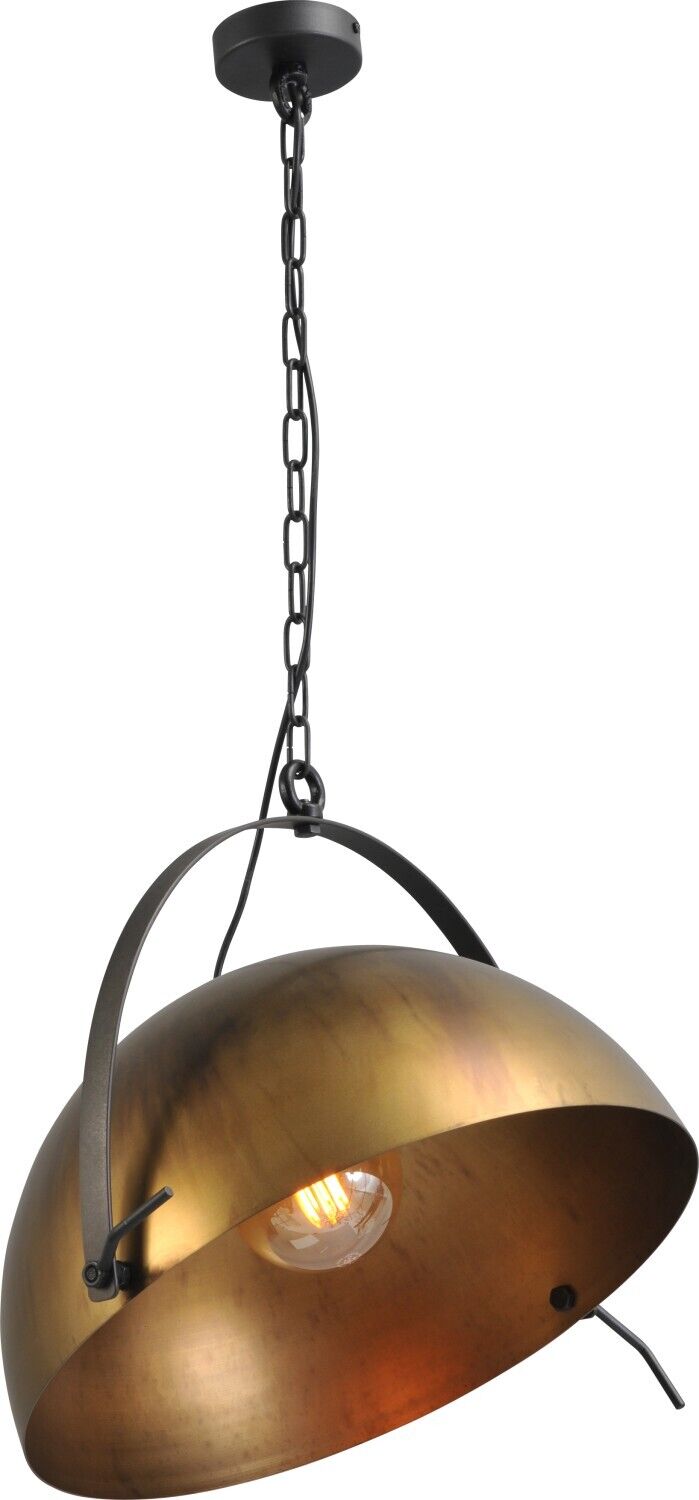 Lampe de plafond laiton antique réglable Ø50cm LARINO