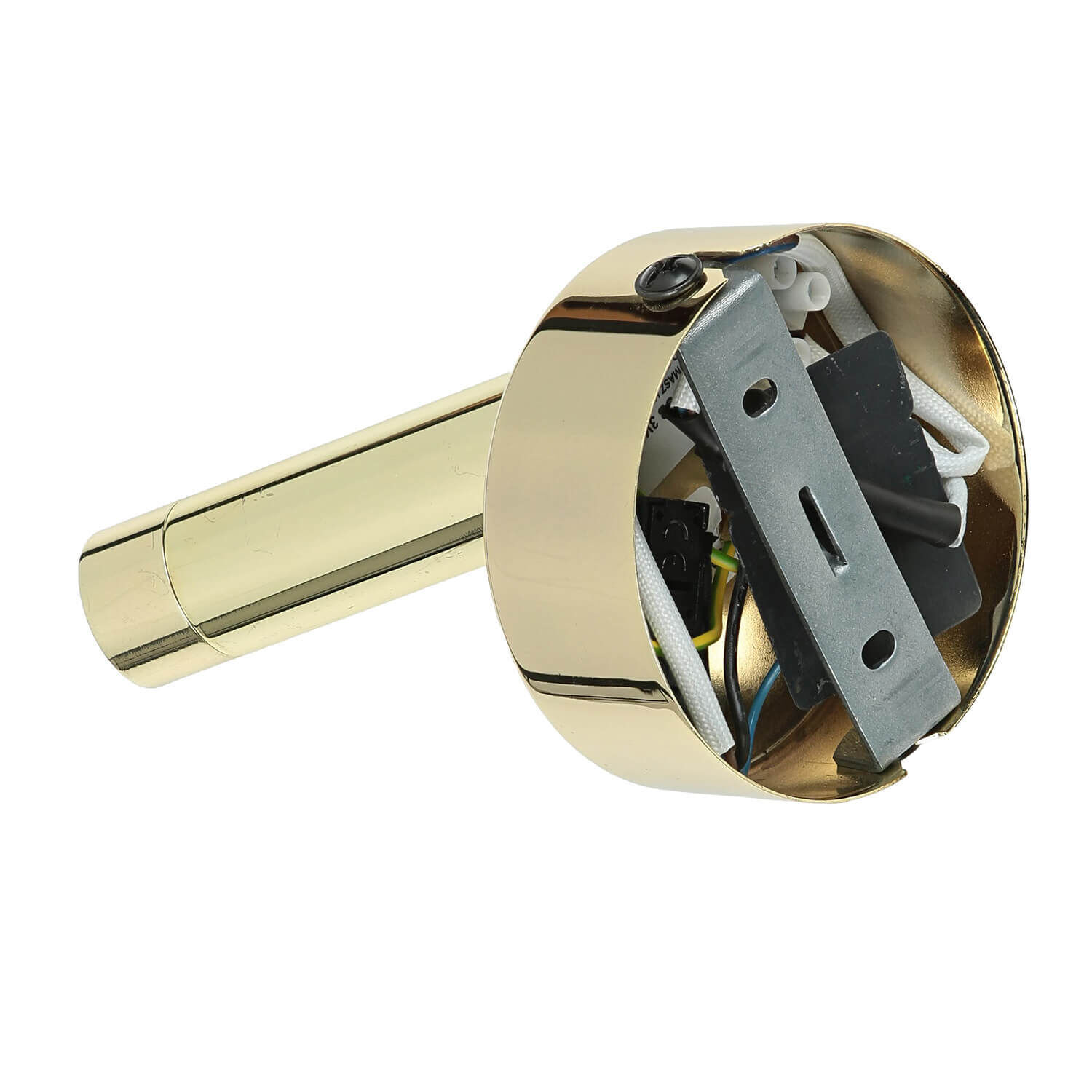 Spot mural à LED avec interrupteur Métal orientable Or Spot mural à LED avec interrupteur Métal orientable Or