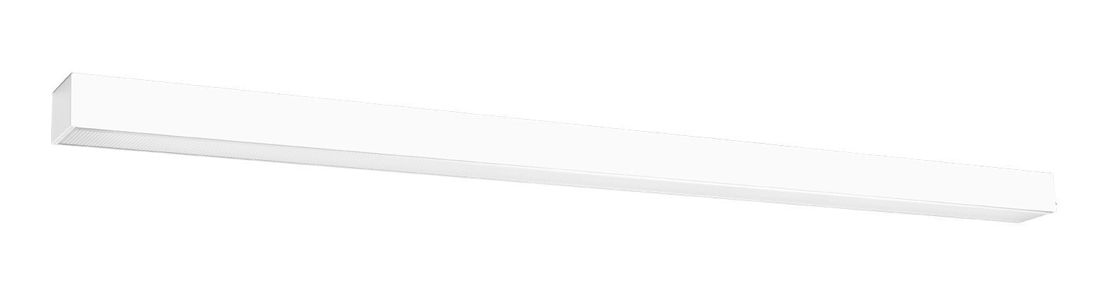 Plafonnier plat LED H : 6 cm 118 cm de long 4000 K