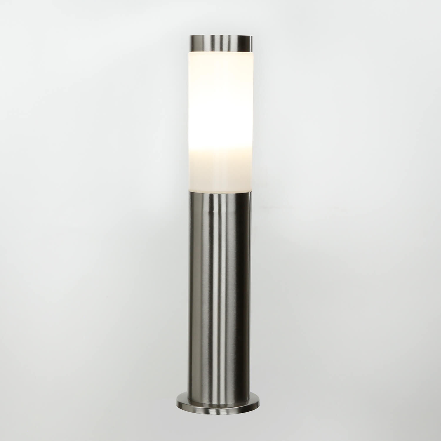 Lampe d'extérieur en acier inoxydable avec câble + fiche Lampe